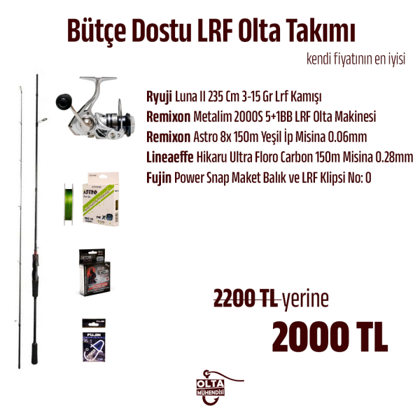 Bütçe Dostu LRF Olta Takımı