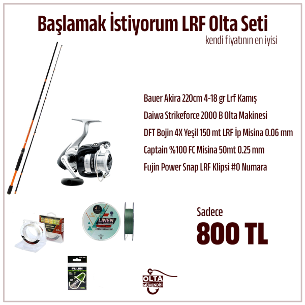 LRF Başlamak İstiyorum Olta Seti