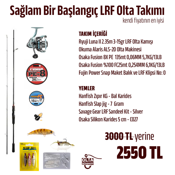 Sağlam Bir Başlangıç LRF Olta Takımı