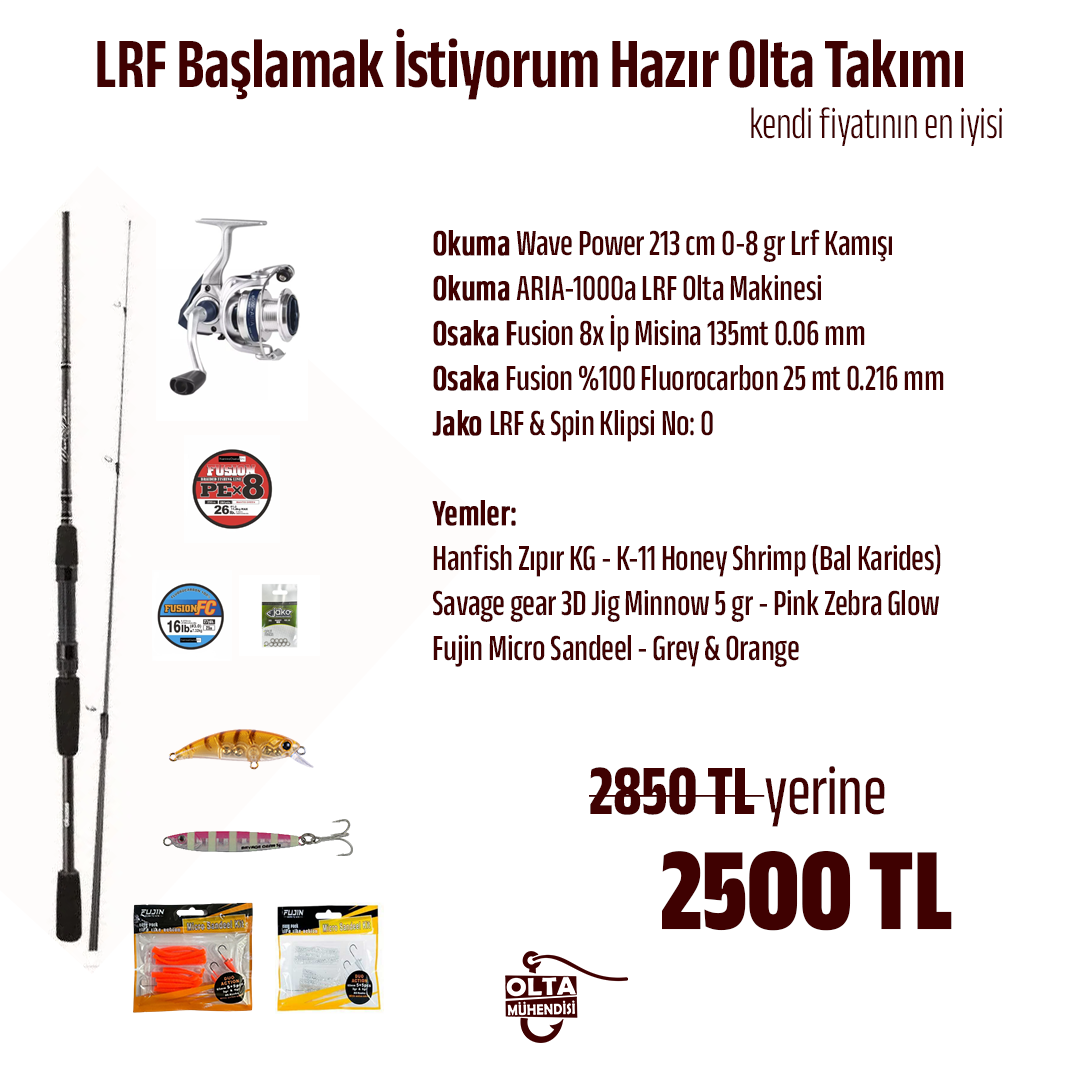 LRF Başlamak İstiyorum Hazır Olta Takımı