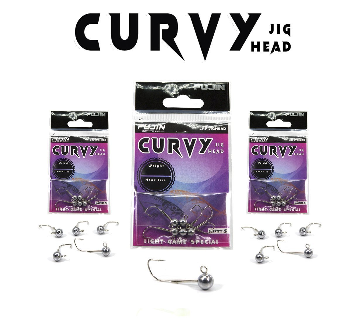 Fujin Curvy LRF Jig Head