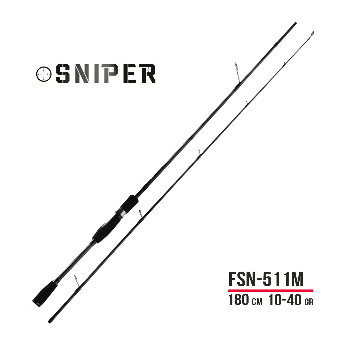 Fujin Sniper 180cm 10-40gr Spin Olta Kamışı