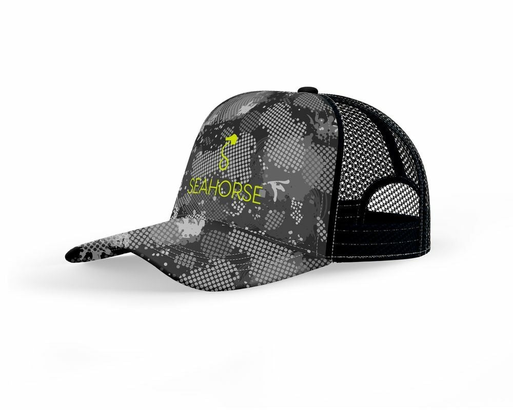 Sea Horse Grey Ghost Camo Şapka