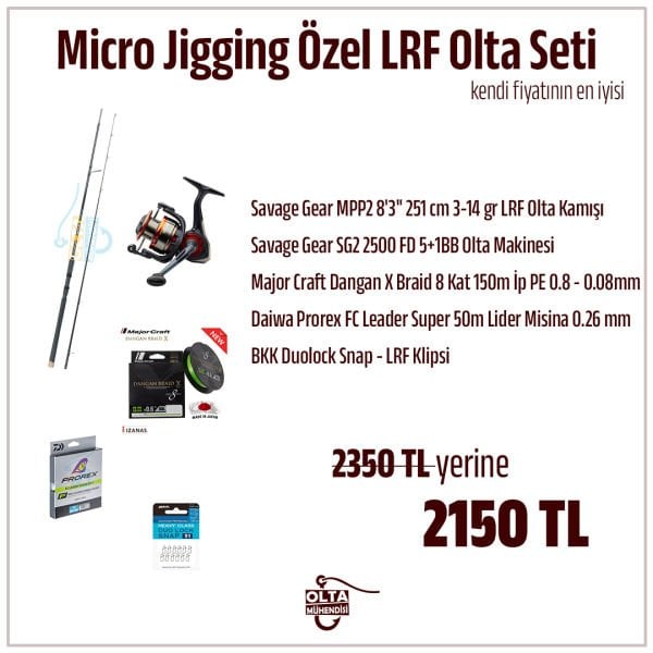 Micro Jigging LRF Olta Seti