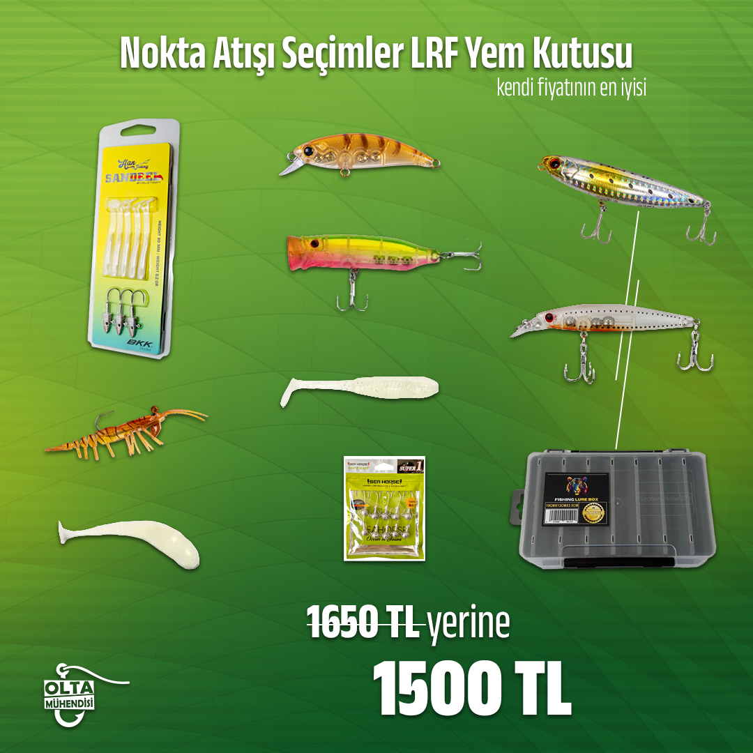 Nokta Atışı Seçimler LRF Yem Kutusu