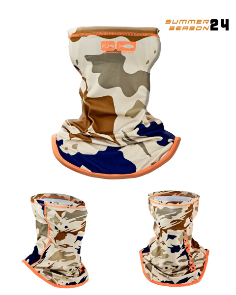 Fujin Pro Angler Neck Gaiter Boyunluk Natural Camo