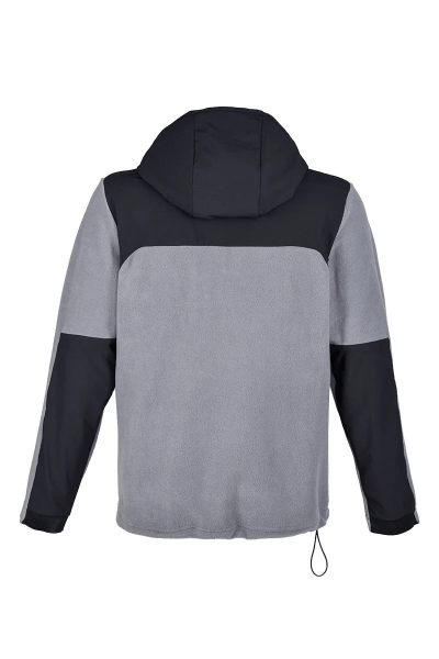 Fujin SeaGame Technical Polar Hoodie Black Grey