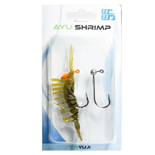 Ryuji Ayu Shrimp 7.5cm 7.2gr Silikon Karides