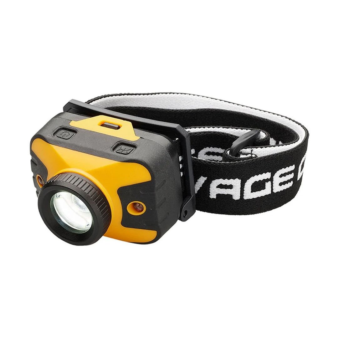 Savage Gear Headlamp Uv/Zoom 5W/400 Lumens Kafa Lambası