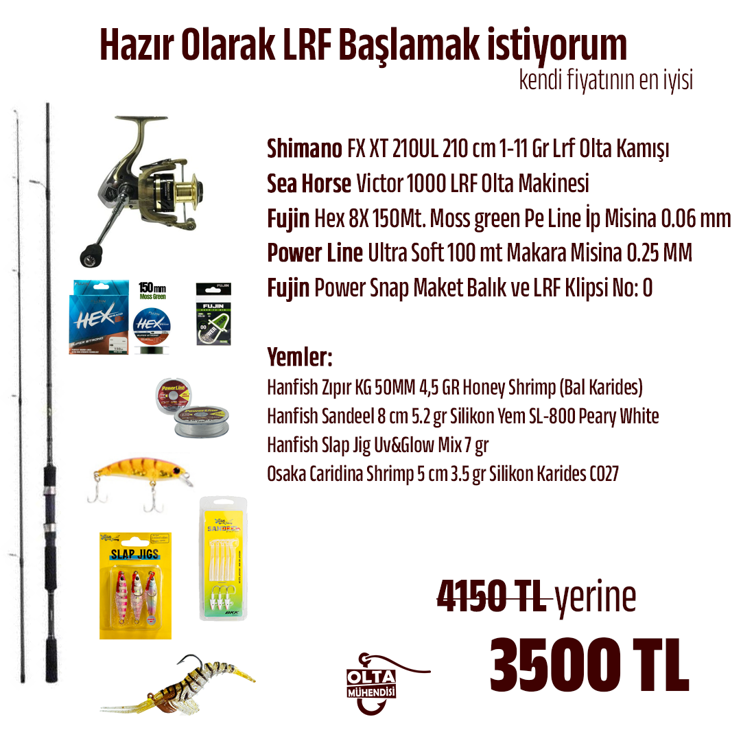 Hazır Olarak LRF Başlamak istiyorum