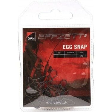 Dam Effzett Egg Snap 20 Adet XS LRF Klipsi