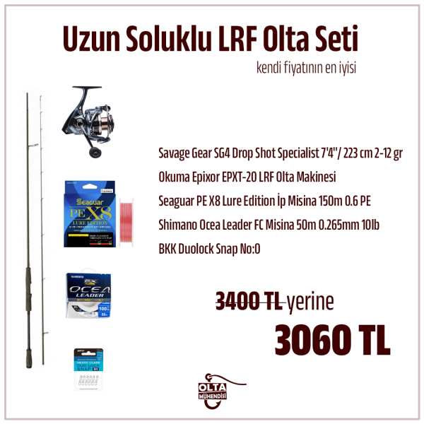 Uzun Soluklu LRF Olta Takımı