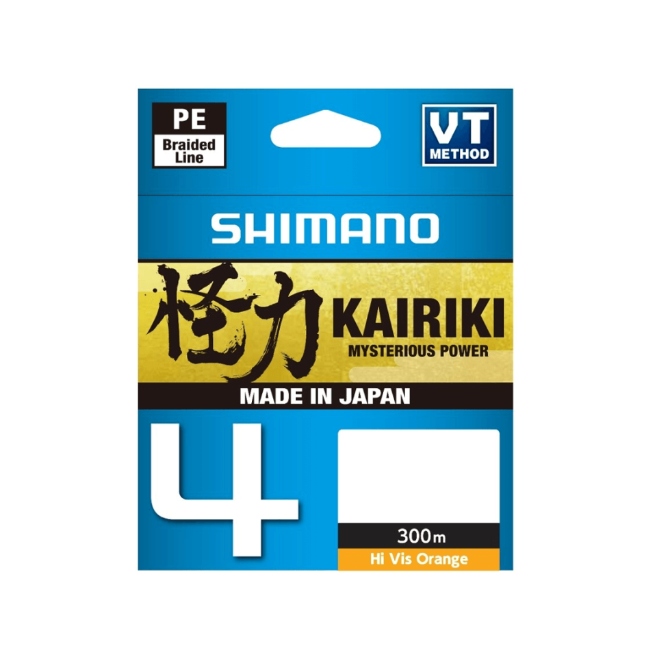 Shimano Kairiki 4x Turuncu 300m İp Misina
