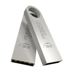 POWERWAY 256 GB METAL USB 2.0 FLASH BELLEK