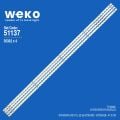 WKSET-6137 35332X4 STA420A04_REV1.0_52 58.42T09.002 4 ADET LED BAR