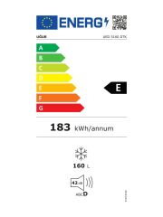 Uğur UED 5160 DTK 160 Lt 5 Çekmeceli Derin Dondurucu