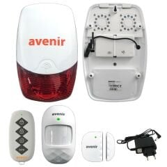 AVENİR AV-02WF Akıllı Siren Alarm Seti Wi-Fi Tuya Destekli
