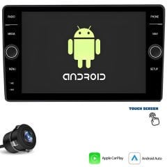 Tablet Multimedya Android 9 İnç 4+64GB Carplay Tesla