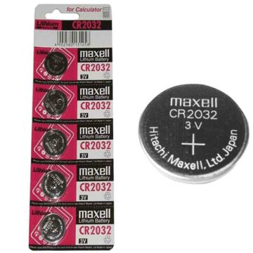 MAXELL CR2032 3V LITYUM PARA PİL 5Lİ PAKET