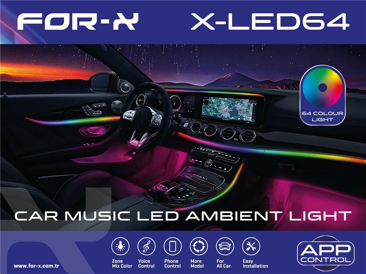 FOR-X X-LED64 AMBIENT LIGHTLED