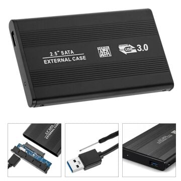 HARDDİSK KUTUSU SSD HDD 2.5 SATA USB 3.0 GABBLE G-508