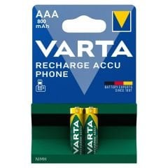 VARTA Şarjlı Pil AAA İnce Kalem 800 Mah Ni-Mh 2Li Paket