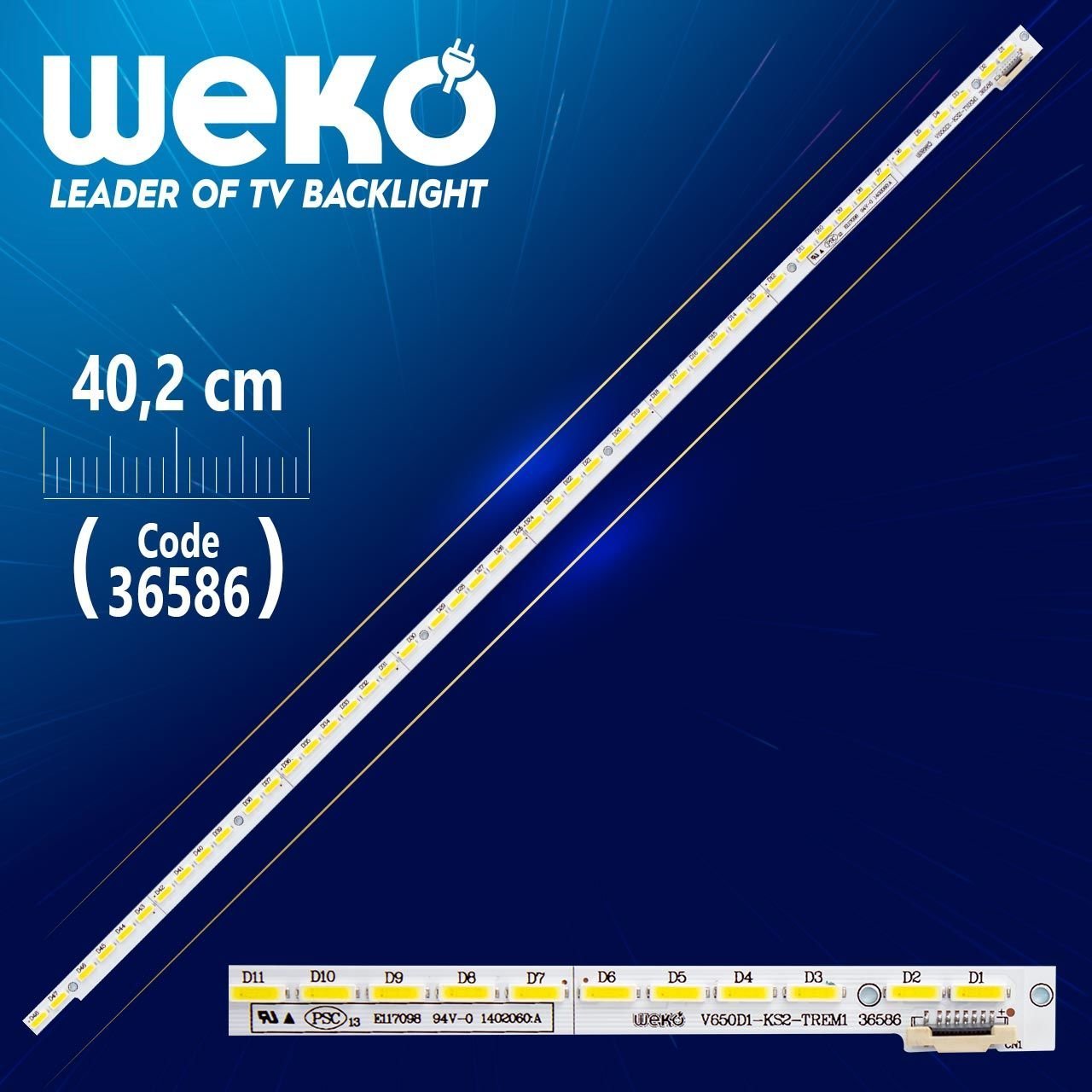 V650D1-KS2-TREM1 48 LEDLİ 40.2 CM