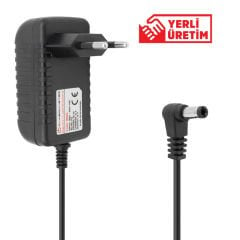 POWERMASTER PM-1660 5 VOLT- 2 AMPER - 10 WATT 5.5*2.5 MM L UÇLU PRİZ TİPİ ADAPTÖR