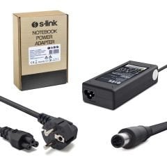 NOTEBOOK ADAPTÖR 19V 4.74A 7.4X5.0MM HP COMPAQ ORTASI İĞNELİ S-LİNK SL-NBA45