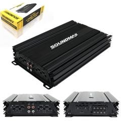 SOUNDMAX SX-2700.4 Oto Anfi Stereo 3000 Watt 4 Kanal