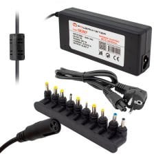 POWERMASTER PM-13097 12V/15V/16V/18.5V/19V/19.5V/20V - 120 WATT 10 UÇLU UNIVERSAL AYARLI NOTEBOOK ADAPTÖR