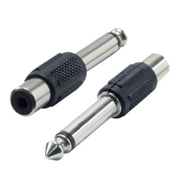 6.3 MM MONO ERKEK / 1 TOS DİSİ CEVİRİCİ JACK