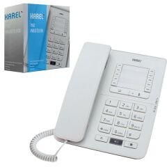 KAREL TM-142  Masa Telefonu Analog Beyaz