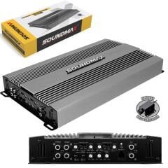 SOUNDMAX SX-PW5500.5 Oto Anfi Stereo 5500 Watt 5 Kanal Bass Kontrol