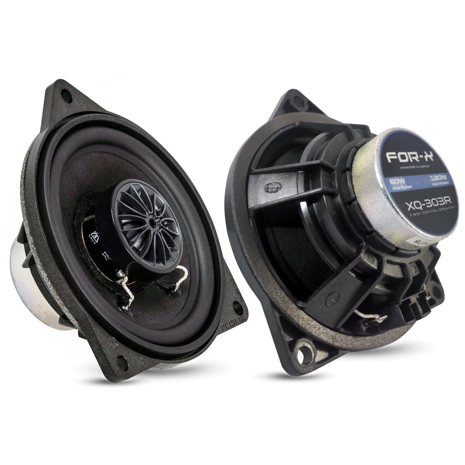 OTO HOPARLÖR MIDWOOFER 10CM 120W 2 ADET FOR-X XQ-303R