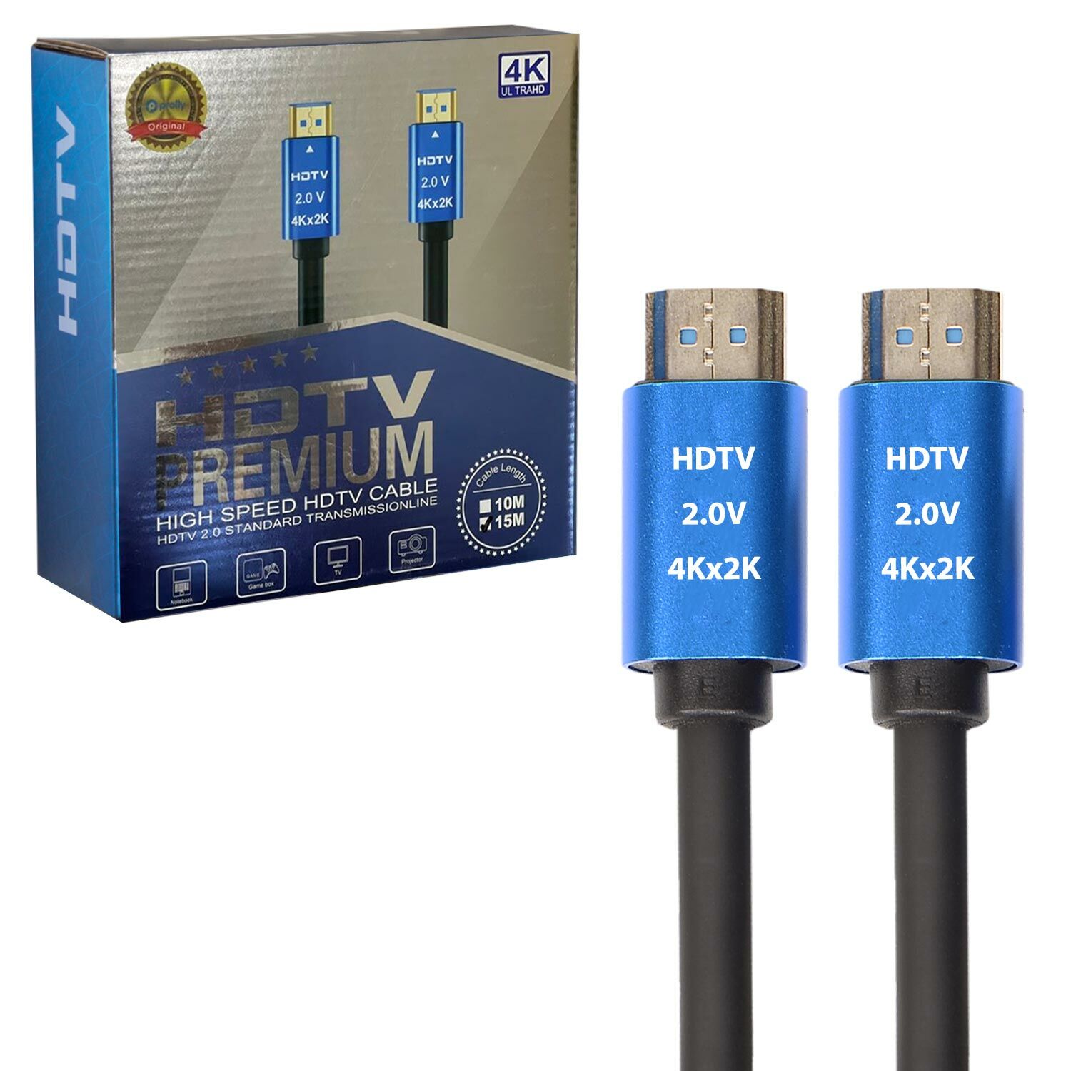 SE-15M4K Hdmi Kablo 2.0V 2K 4K 15 Metre