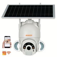 AVENİR AV-S420 Dome Solar Smart Güvenlik Kamerası 4G Sim 2mp 3.6mm Wi-Fi Ptz Renkli Gece Görüş Harekete Duyarlı