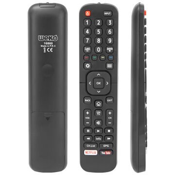 TV KUMANDA WEKO KL HISENSE RM-L1335 PLUS NETFLIX-YOUTUBE TUŞLU LCD-LED