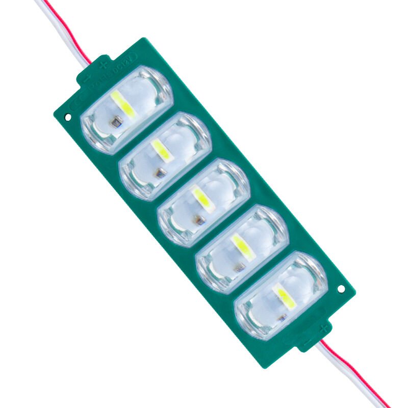 MODUL LED 12V 4W YESİL 3030 10 X 53.8MM IP65 260-280LM 180 DERECE POWERMASTER