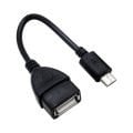 POWERMASTER USB TO MICRO USB 14CM OTG DATA KABLOSU