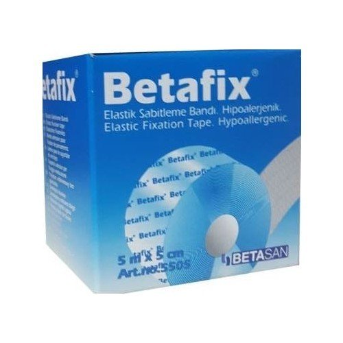 BETAFİX FLASTER TIBBİ ESNEK SABİTLEME BANDI 5 CM X 5 MT