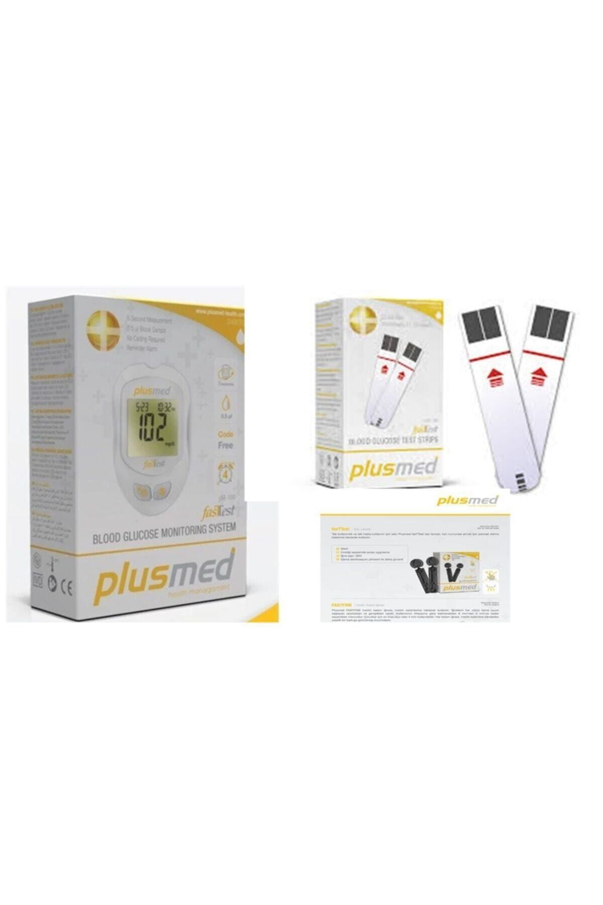 PLUSMED FASTTEST ŞEKER ÖLÇÜM CİHAZI PM-100