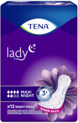 TENA LADY MAXİ NİGHT MESANE PEDİ 6 DAMLA 12 Lİ