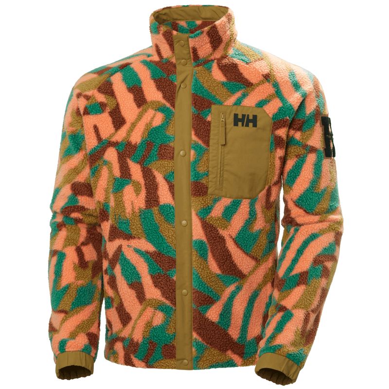 HELLY HANSEN PANORAMA PRINTED PILE SNAP MONT