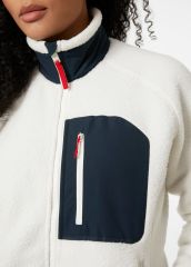 HELLY HANSEN W IMPERIAL PILE BLOCK MONT XS - Beyaz