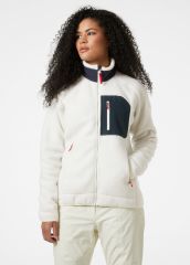 HELLY HANSEN W IMPERIAL PILE BLOCK MONT XS - Beyaz