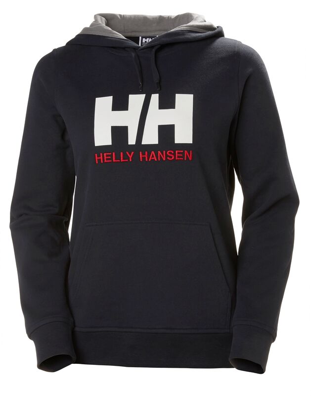 HH W HH LOGO HOODIE - HELLY HANSEN KADIN KAPÜŞONLU SWEAT