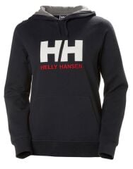 HH W HH LOGO HOODIE - HELLY HANSEN KADIN KAPÜŞONLU SWEAT