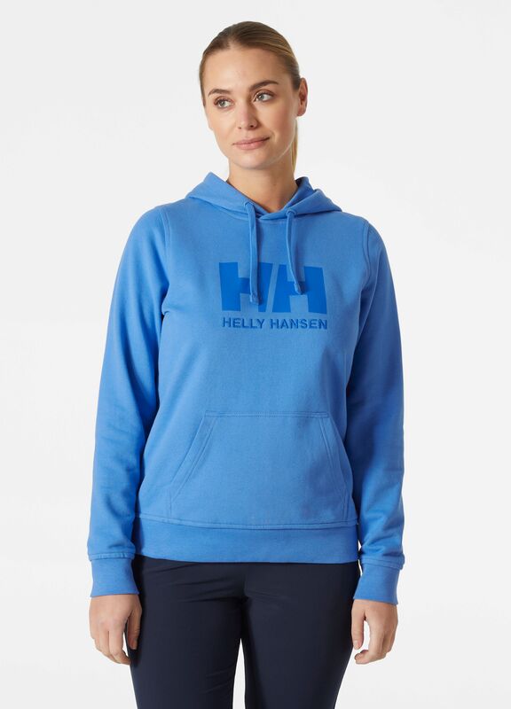 HELLY HANSEN  W LOGO HOODIE KAPİŞONLU