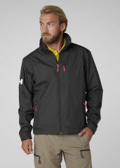 HH CREW MIDLAYER JACKET - HH ERKEK POLAR KAPLAMALI OUTDOOR CEKET S - Siyah